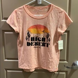 NWT Lucky brand joshua tree graphic tee sz XS
